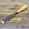 Vintage 1 ¼” Wide Firmer Chisel By Swearby Of Sheffield Re-Handled