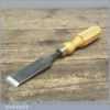 Vintage 1 ¼” Wide Firmer Chisel Made In Sheffield Possibly By Taylor