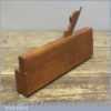 Vintage A Mathieson & Sons 3/8” Ogee Moulding Plane 1903-66