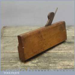 Antique Cox & Luckman Of Birmingham 1/4 Sash Ovolo Moulding Plane C 1854-63