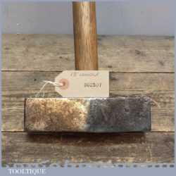 Antique Very Large Stone Masons English No 4 Spaulding Hammer - Good Condition