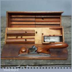 Vintage Pattern Makers Plane With Interchangeable Soles And Blades