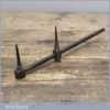Vintage Engineered Cast Steel Trammel Points C ompassing Marking Tool