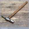 Vintage Quality Cast Steel Cross Peen Pin Hammer - Good Condition