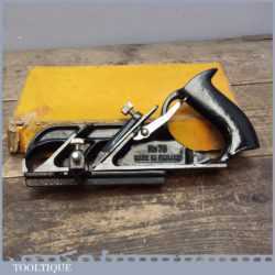 Vintage Boxed Stanley No: 78 Duplex Rabbet Plane - Good Condition
