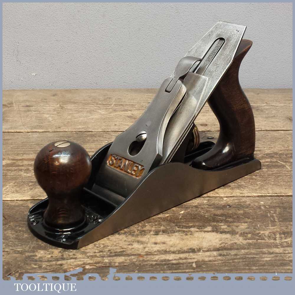 Vintage Stanley No: 4 Smoothing Plane Made In England - Fully Refurbished