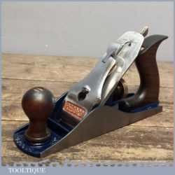 Vintage Record No: 04 Smoothing Plane Made In England - Fully Refurbished