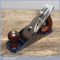 Vintage Record No: 04 Smoothing Plane Made In England - Fully Refurbished