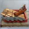 Antique Pattern Makers Jack Plane With Interchangeable Soles With Selection Of Irons