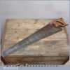 Vintage Patented Sharp Greenwood Handsaw