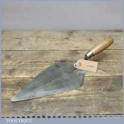 Vintage WHS Hunts & Sons Brades 11” Bricklayers Trowel - Good Condition