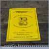 Edward Preston 1918 Reprint No: 18 Tool Catalogue - Good Condition