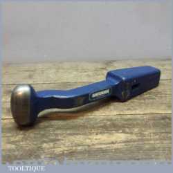 Vintage Oval Shaped Dog Leg Forming Stake Whitehouse Atlas Works - 52mm x 42mm Head