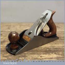 Vintage Stanley No: 4 1/2 Wide Bodied Smoothing Plane - Fully Refurbished