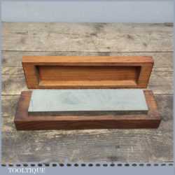 Vintage 8” x 2” Natural Dalmore Blue Scottish Razor Honing Stone Whetstone