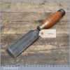 Vintage I Sorby 2” Firmer Chisel With Solid Wooden Handle With End Impact Collar