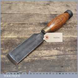 Vintage I Sorby 2” Firmer Chisel With Solid Wooden Handle With End Impact Collar