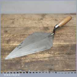 Vintage Unmarked Brades WHS 12” Bricklayers Trowel - Good Condition