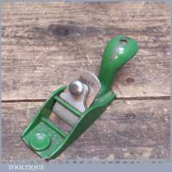 Vintage Kunz No: 100 Squirrel Tail Miniature Block Plane - Good Condition