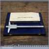 Vintage Rabone Chesterman No: 1981 Vernier Depth Gauge - Original Box (Copy)