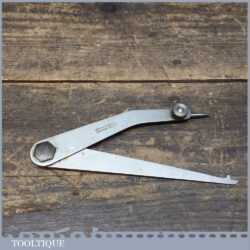 Vintage Moore & Wright Steel Dog Leg Dividers - Good Condition