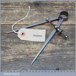 Vintage 6 Inch Internal Moore & Wright Steel Inside Dividers - Good Condition