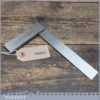 Vintage 6" Rabone Chesterman No: 9 Engineering Steel Square - Good Condition
