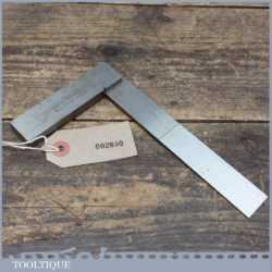 Vintage 6" Rabone Chesterman No: 9 Engineering Steel Square - Good Condition
