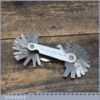 Vintage 30 Blade Imperial Unified Screw Pitch Gauge Moore And Wright MW800 Series