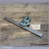 Vintage 12” Rabone Chesterman 1912 Adjustable Combination Square - Good Condition