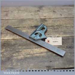 Vintage 12” Rabone Chesterman 1912 Adjustable Combination Square - Good Condition