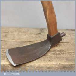 Vintage Named No: 2 Carpenters Adze Sharpened And Honed
