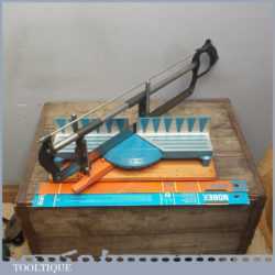 Precision Mitre Saw Nobex 202 Ideal For Picture Framing With Extra Blades