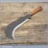 Vintage Bulldog Single Edge Half Turn Spar Bill Hook - Good Condition