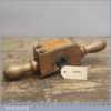 Vintage 1 ¼” to 13/16” Coopers Chair Makers Oak Wood Spoke Rounder Plane