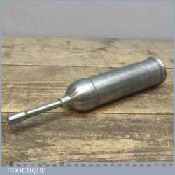 Vintage Steel Pump Action Grease Gun Measuring 10” Long - Good Condition