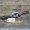 Vintage Stanley Sweetheart No: 53 Spokeshave - Flat Face Adjustable Throat