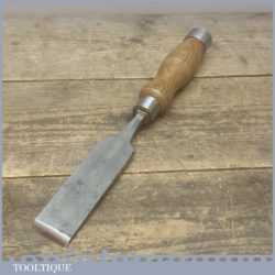 Vintage Pearson & Sons 1 ½” Forged Cast Steel Firmer Chisel Marked 1017