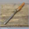 Antique 1 1/8” Wood Turning Roughing Out Gouge Chisel - John Williams 1846