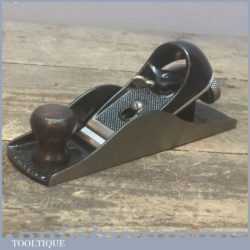 Antique Stanley USA No: 220 Block Plane In Good Condition - Refurbished