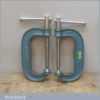 Vintage Pair Of Greenwood Malleable 251/4 G Cramps - Good Condition
