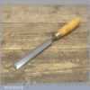 Vintage I Sorby 7/8” Inch Wide Paring Chisel - Good Condition