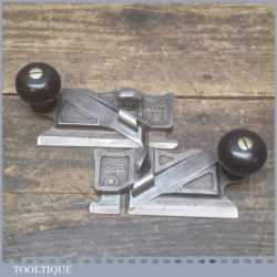 Antique Pair Stanley Side Rebate Planes No’s: 98 & 99 Patent Date Jan 29 1895
