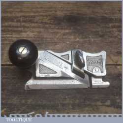 Antique Stanley Rule & Level Side Rebate Plane No: 98 Patent Dated Jan 29 1895