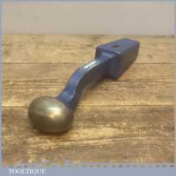 Vintage Tinsmiths Offset Oval Bulbous Shape Forming Stake Whitehouse Atlas Works 75mm x 50mm