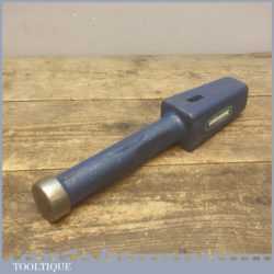 Vintage Tinsmiths Circular Parallel Sided Forming Stake Whitehouse Atlas Works 42mm Head