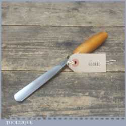 Vintage JB Addis & Sons ¾” No: 5 straight Carving Gouge Chisel - Boxwood Handle