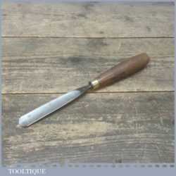 Vintage JB Addis & Sons ¾” Inch Wide No: 4 Straight Carving Gouge Chisel