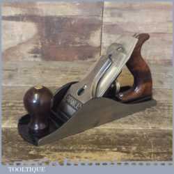 Vintage Stanley USA No: 4 ½ Wide Bodied Smoothing Plane Patent Date 1910-18