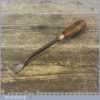 Vintage Patternmakers 1” Wide Spoon Bit Carving Chisel - Sharpened Honed